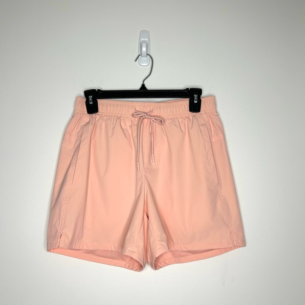 VRST Everyday Shorts Men’s Sz S 5 In Inseam Peach Pink Active Running Beach